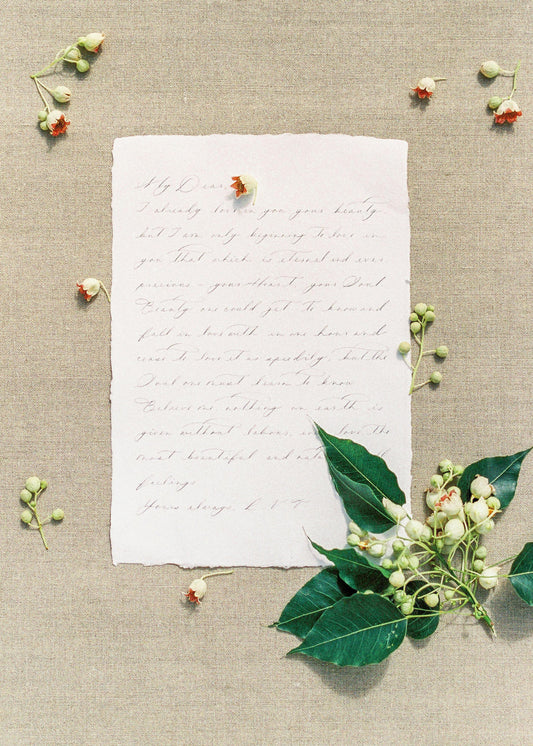 Valentine's gift ideas for long distance couples with letters and a message box