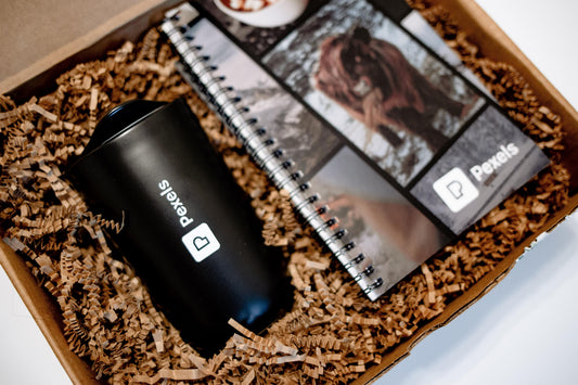 Lovebox on a modern desk as a thoughtful client gift